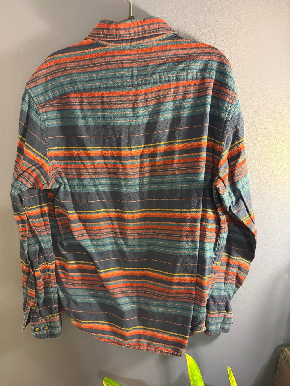 Goodfellow & Co Striped Button-Down Large - Picture 4 of 4